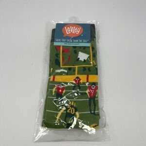 Lavley Adult Crew Socks One Size Fits Most Football The Game Is On